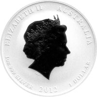Australien Lunar II 2012 Jahr des Drachen Set 18,5 oz Silber