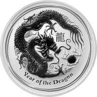 Australien Lunar II 2012 Jahr des Drachen Set 18,5 oz Silber