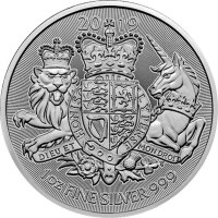 UK Royal Arms 2019 1 oz Silber