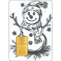 Geschenkbarren Premium XXL - 2 Gramm Goldbarren -...