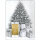 Geschenkbarren Premium XXL - 1 Gramm Goldbarren - Weihnachten Christbaum