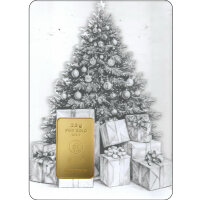 Geschenkbarren Premium XXL - 2,5 Gramm Goldbarren -...