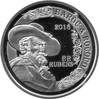 Belgien 10 Euro 2018 - Rubens - Silber PP