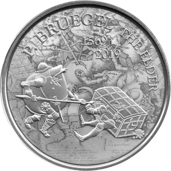 Belgien 10 Euro 2019 - Pieter Bruegel der Ältere - Silber PP