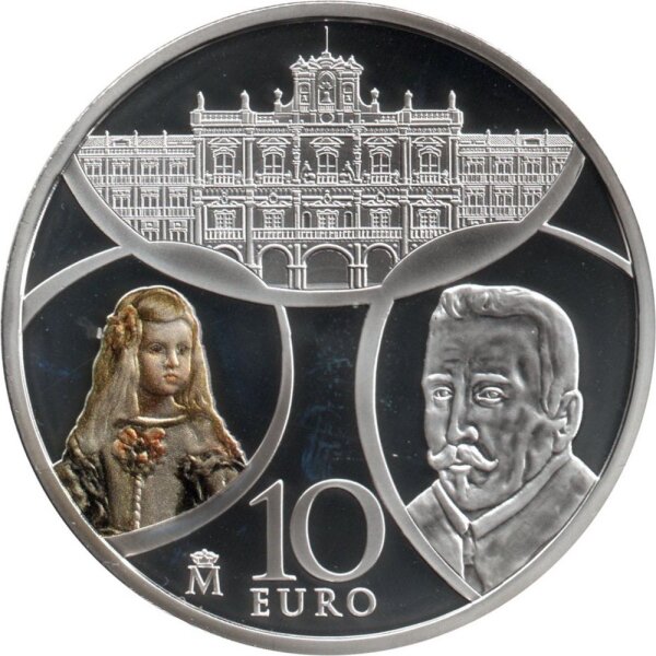 Spanien 10 Euro 2018 - Zeitalter des Barock und Rokoko - Silber PP teilcoloriert