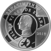Spanien 10 Euro 2019 - Renaissance-Zeitalter - Silber PP teilcoloriert