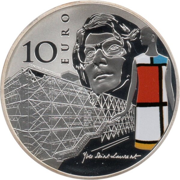 Frankreich 10 Euro 2016 - Historie Frankreichs "Frühe Neuzeit" - Silber PP teilcoloriert