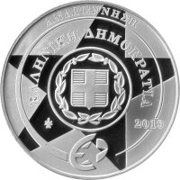 Griechenland 10 Euro 2019 - Renaissance "El Greco" - Silber PP teilcoloriert