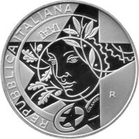Italien 10 Euro 2016 - Modernes Zeitalter "Enzo Ferrari" - Silber PP