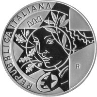 Italien 10 Euro 2017 - Eisen- und Kristallzeitalter "Galleria Vittorio Emanuele" - Silber PP