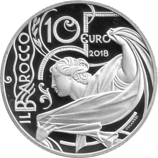 Italien 10 Euro 2018 - Barock und Rokoko "Il Barocco" - Silber PP