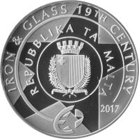 Malta 10 Euro 2017 - Eisen- und Kristallzeitalter "Gewächshaus Argotti" - Silber PP