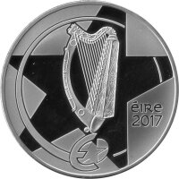 Irland 10 Euro 2017 - Eisen- und Kristallzeitalter "Ha`Penny Brücke" - Silber PP