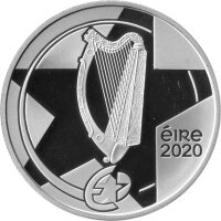 Irland 10 Euro 2020 - Gotisches Zeitalter "Christ Church Cathedral" - Silber PP