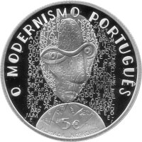 Portugal 5 Euro 2016 - Modernes Zeitalter "Almada...