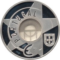 Portugal 5 Euro 2017 - Eisen- und Kristallzeitalter "Kristallpalast in Porto" - Silber PP