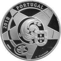 Portugal 5 Euro 2018 - Barock und Rokoko "O Barroco" - Silber PP