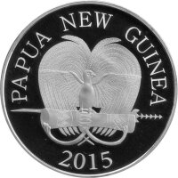 Papua Neuguinea 2 Kina 2015 - Alexander von Humboldt - Silber PP