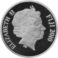 Fiji 1 Dollar 2010 - Christoph Kolumbus "Santa Maria" - 1 oz Silber PP