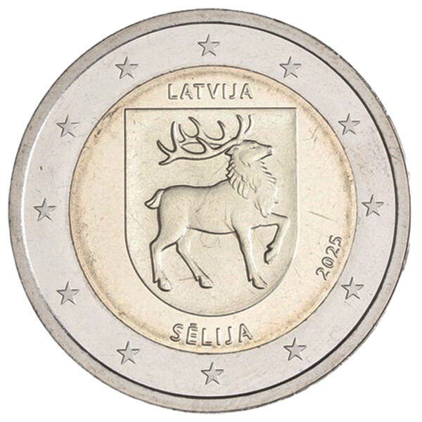 Lettland 2 Euro 2025 "Sēlija"