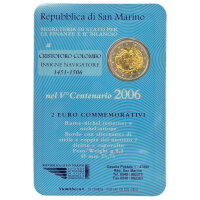 San Marino 2 Euro 2006 "Christoph Kolumbus"