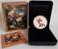 Tuvalu 1 Dollar 2012 - Dragons of Legend "Chinese...