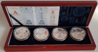 China Set 4 x 10 Yuan 2008 - XXIX. Olympische...