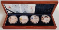 China Set 4 x 10 Yuan 2008 - XXIX. Olympische...