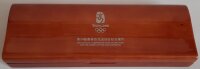 China Set 4 x 10 Yuan 2008 - XXIX. Olympische Sommerspiele 2008 in Peking "KM#1674, 1688, 1732, 1733" - 1 oz Silber PP