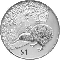 Neuseeland Kiwi 2013 1 oz Silber im Originalblister