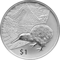 Neuseeland Kiwi 2014 1 oz Silber im Originalblister