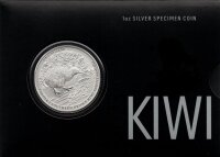 Neuseeland Kiwi 2023 1 oz Silber im Originalblister