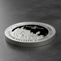Bayern Thaler 1. Ausgabe Schloss Neuschwanstein 2025 2 oz Silber Polierte Platte High Relief