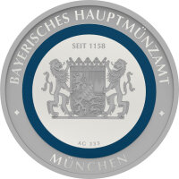Bayern Thaler 1. Ausgabe Schloss Neuschwanstein Winterthaler 2025 Silber - Polymerring