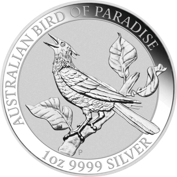 Australien Birds of Paradise 2019 - Manucodia 1 oz Silber