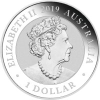 Australien Birds of Paradise 2019 - Manucodia 1 oz Silber