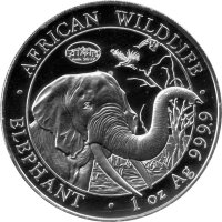 Somalia Elefant 2017 1 oz Silber | Special Edition - ANA...