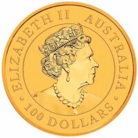 Australien Birds of Paradise 2019 - Manucodia 1 oz Gold
