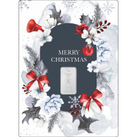Geschenkbarren - 1 Gramm Silberbarren - Weihnachten Merry...