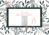 Geschenkbarren - 1 Gramm Silberbarren - Weihnachten...