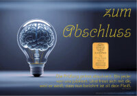 Geschenkbarren - 2 Gramm Goldbarren - Abschluss...