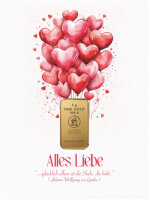 Geschenkbarren - 5 Gramm Goldbarren - Alles Liebe