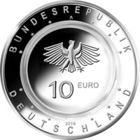 Deutschland 10 Euro 2019 "In der Luft" G Polierte Platte