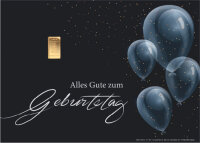 Geschenkbarren - 0,1555 Gramm Goldbarren 1/200 oz -...