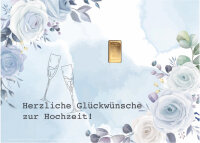 Geschenkbarren - 0,1555 Gramm Goldbarren 1/200 oz -...