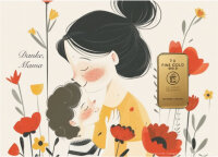 Geschenkbarren - 5 Gramm Goldbarren - Muttertag