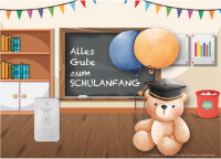 Geschenkbarren - 1 Gramm Silberbarren - Schulanfang