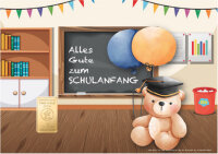 Geschenkbarren - 1 Gramm Goldbarren - Schulanfang