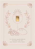 Geschenkbarren - 0,1555 Gramm Goldbarren 1/200 oz -...