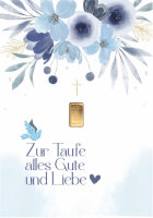 Geschenkbarren - 0,1555 Gramm Goldbarren 1/200 oz - Zur...